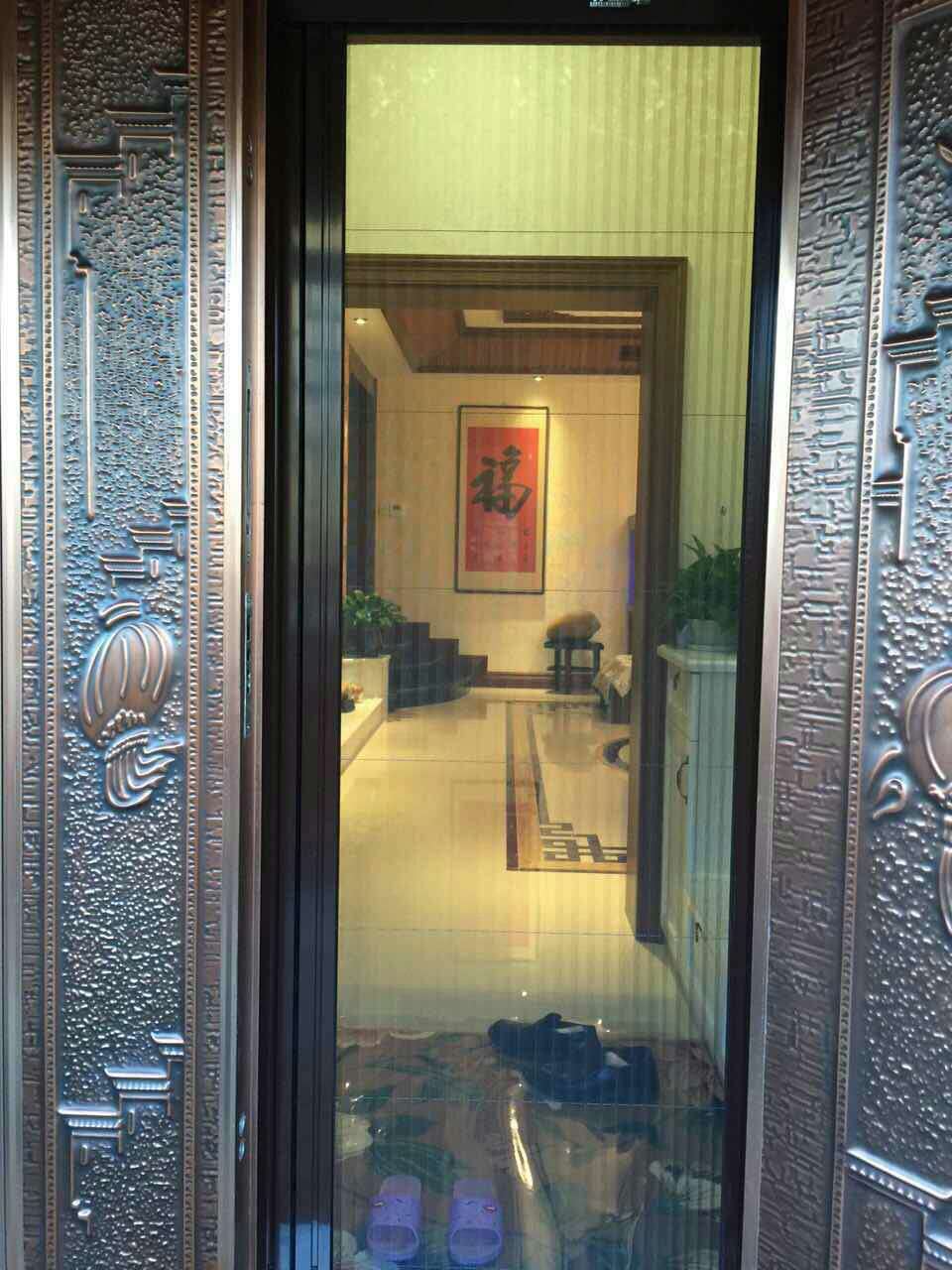 新疆客戶自己測量安裝韋柏?zé)o軌紗門 新疆客戶自己測量安裝韋柏?zé)o軌紗門